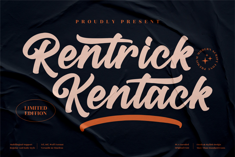 Rentrick Kentack Font