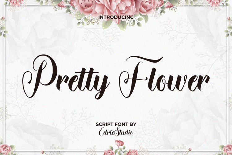 Pretty Flower Font