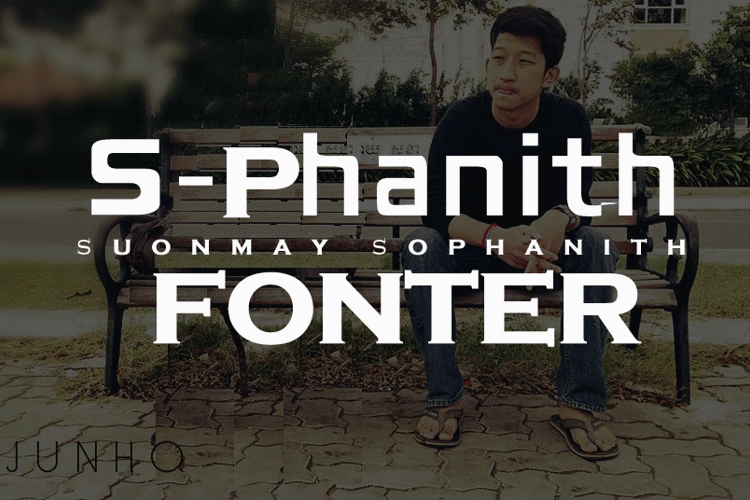 S-PHANITH FONTER  Font