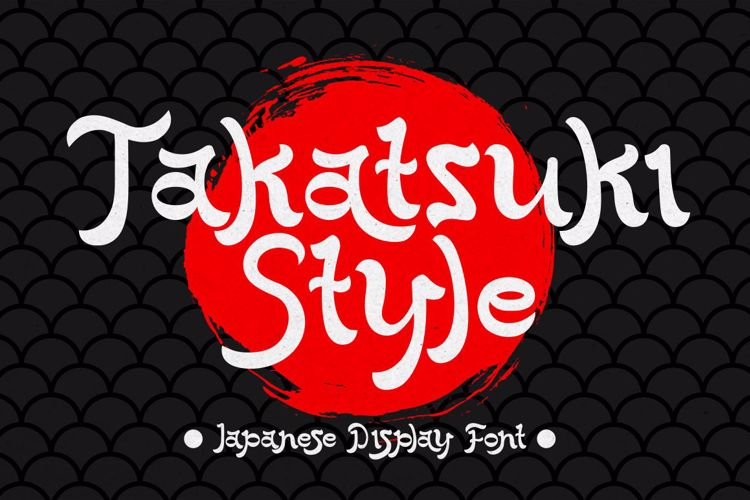 Takatsuki Style Font