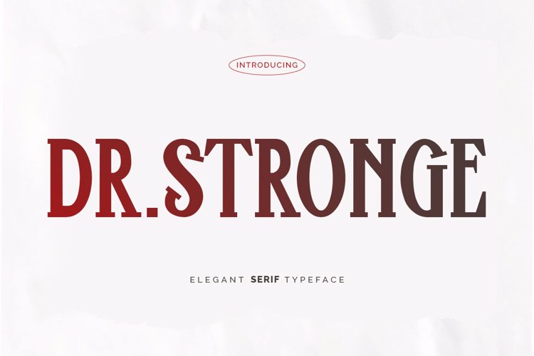 Dr . Stronge Font