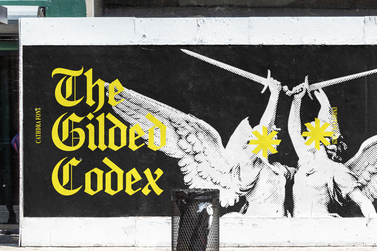 Preview of IT Cathdra Font