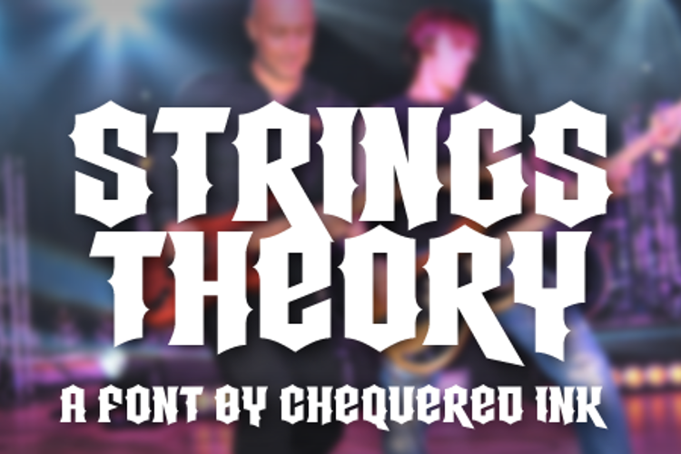 Strings Theory Font