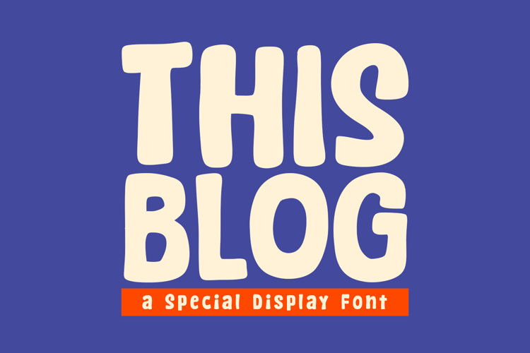 Preview of This Blog Font