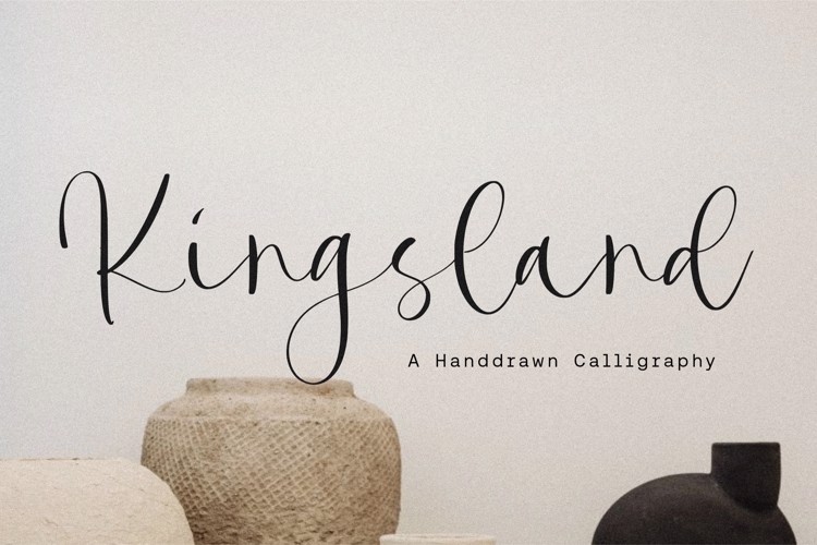 Kingsland Font