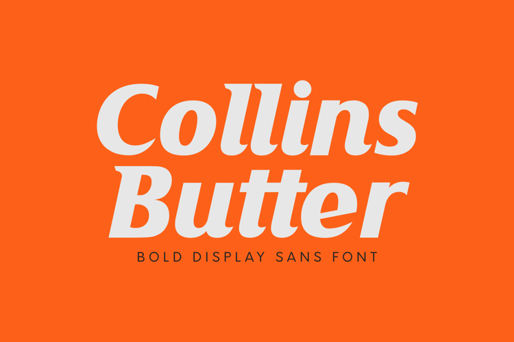 Collins Butter Font