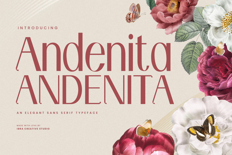 Preview of Andenita Font