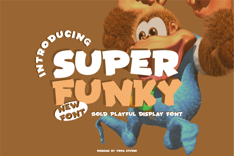 Preview of SUPERFUNKY Font