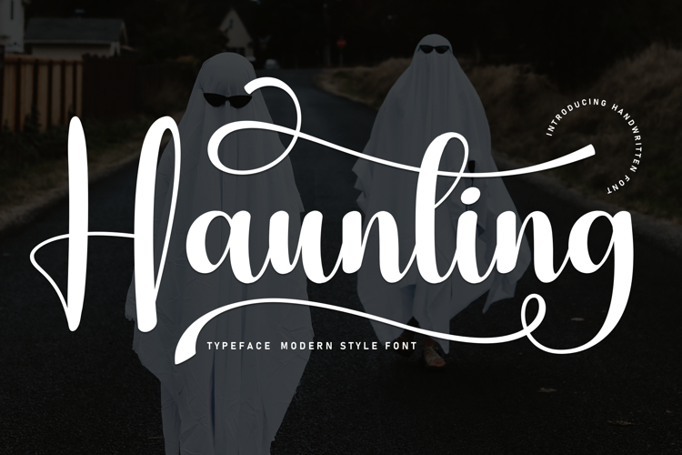Haunting Font
