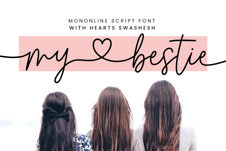 my bestie Font