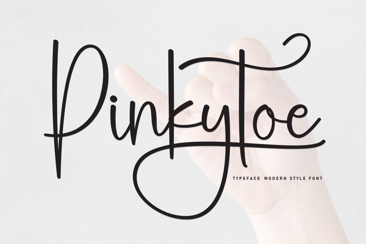 Preview of Pinkytoe Font