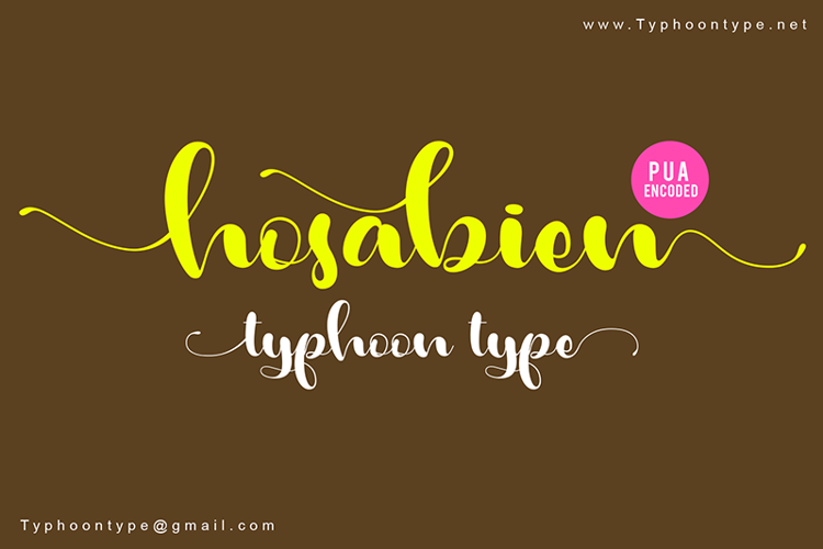 Hosabien Font