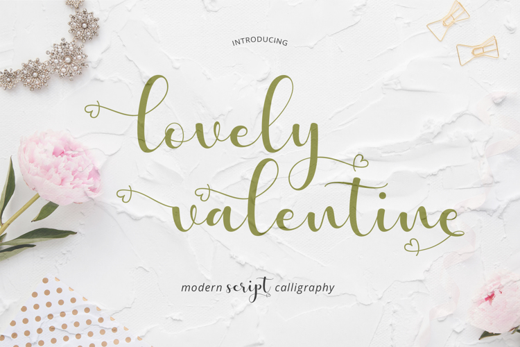 lovely valentine Font