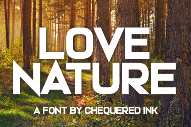Love Nature Font