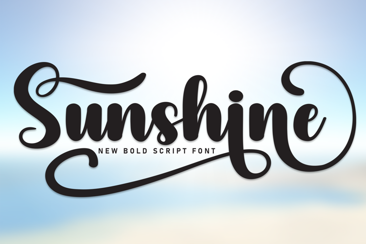 Sunshine Font