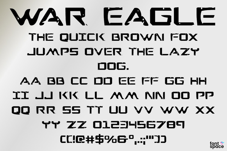 War Eagle Font