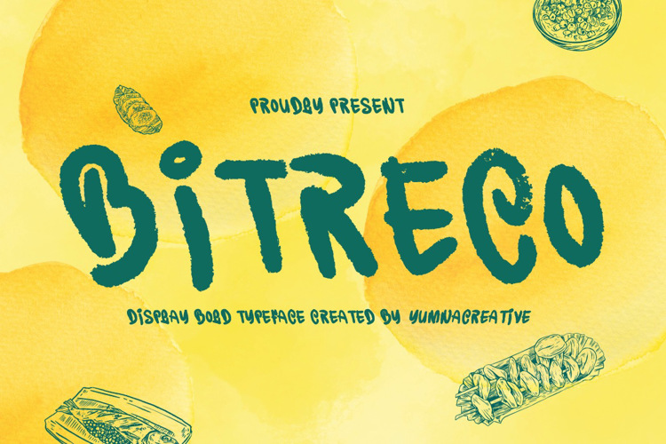 Bitreco Font