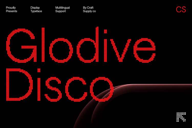 Preview of CS Glodive Disco Font