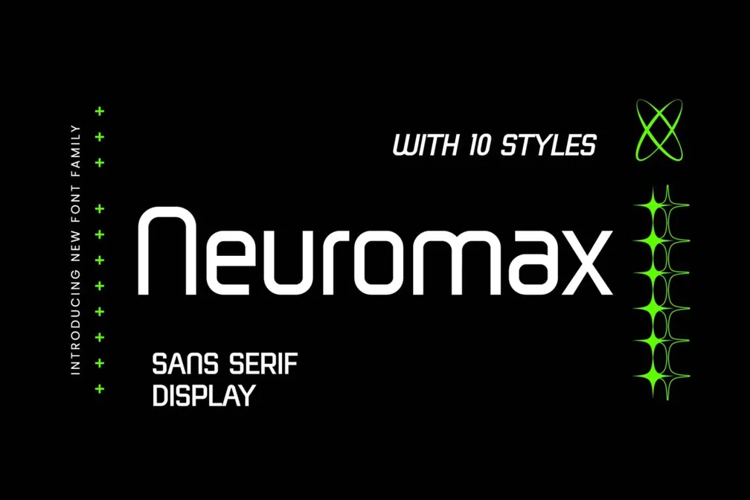 Preview of Neuromax Cool Futuristic Gaming Font