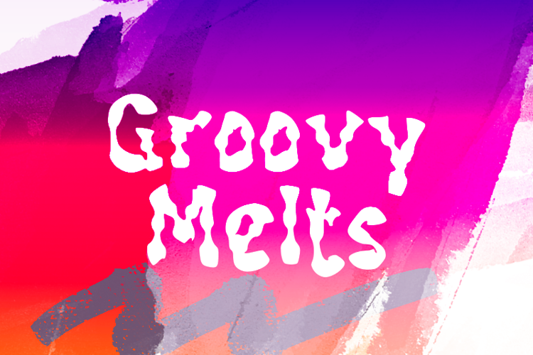 g Groovy Melts Font