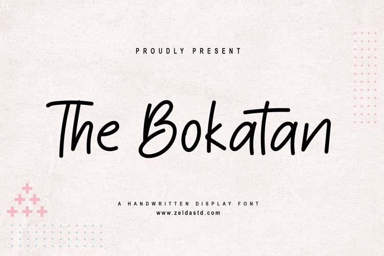 The Bokatan - Script Font