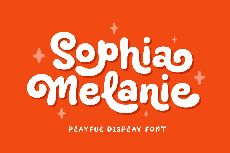 Preview of Sophia Melanie Font