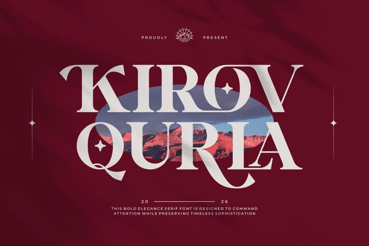 Preview of Kirlov Qurla Font