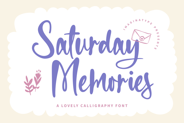 Preview of Saturday Memories Font