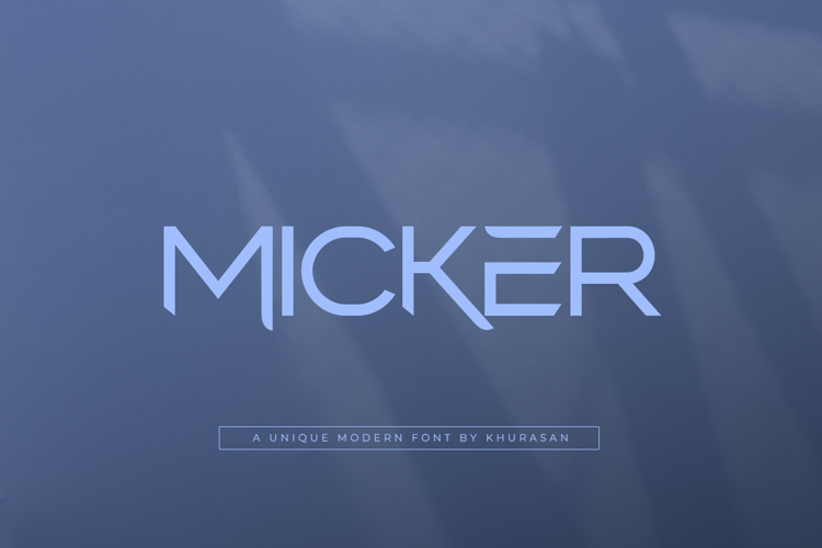 Micker Font