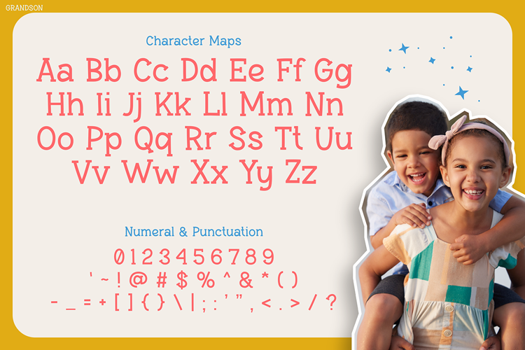 Preview of Grandson Font