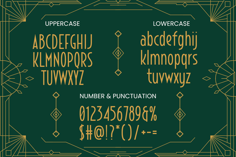 Preview of PAVAJA Font