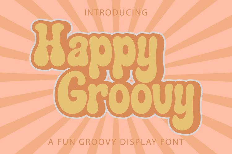 Happy Groovy Font