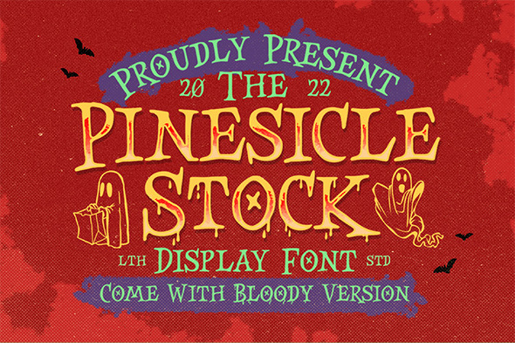 The Pinesicle Stock Font
