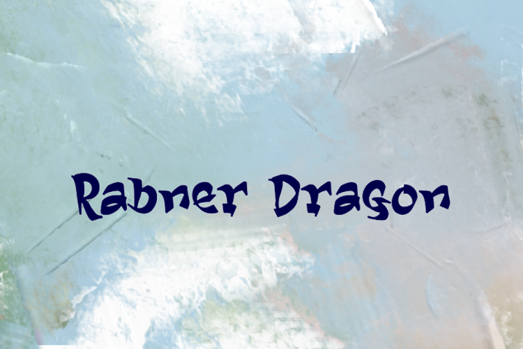 Rabner Dragon Font