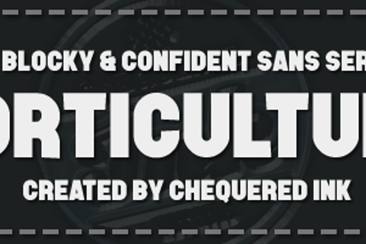 Horticulture Font