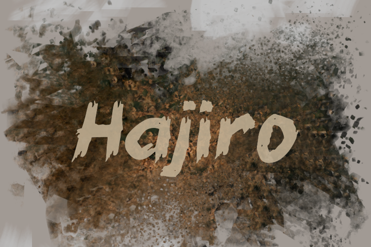 h Hajiro Font