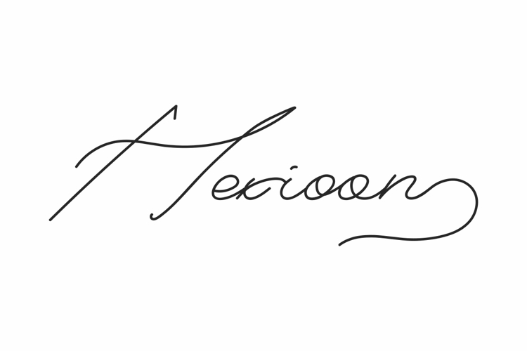 Hexioon Font