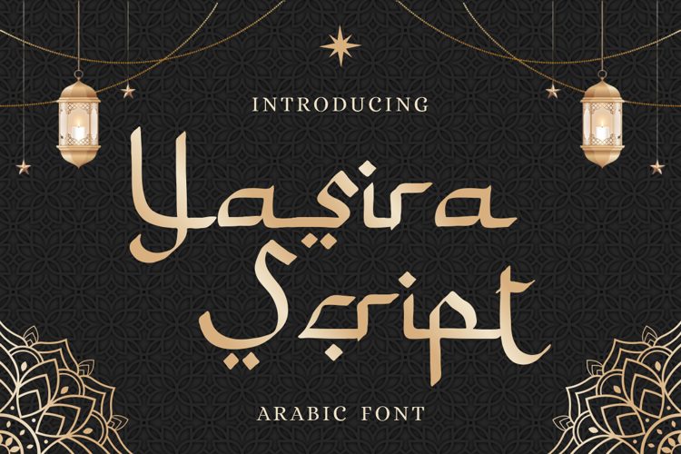 Preview of Yasira Script Font
