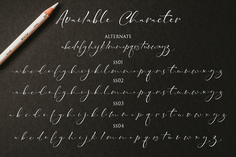 Taman Signature Font