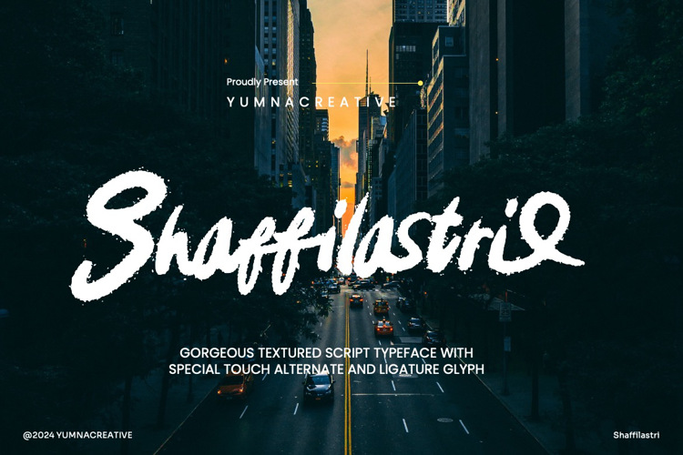 Shaffilastri Font