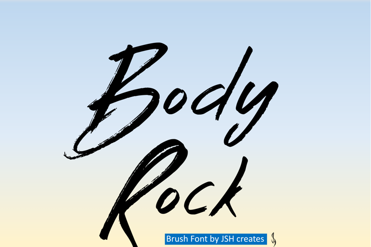Body Rock Font