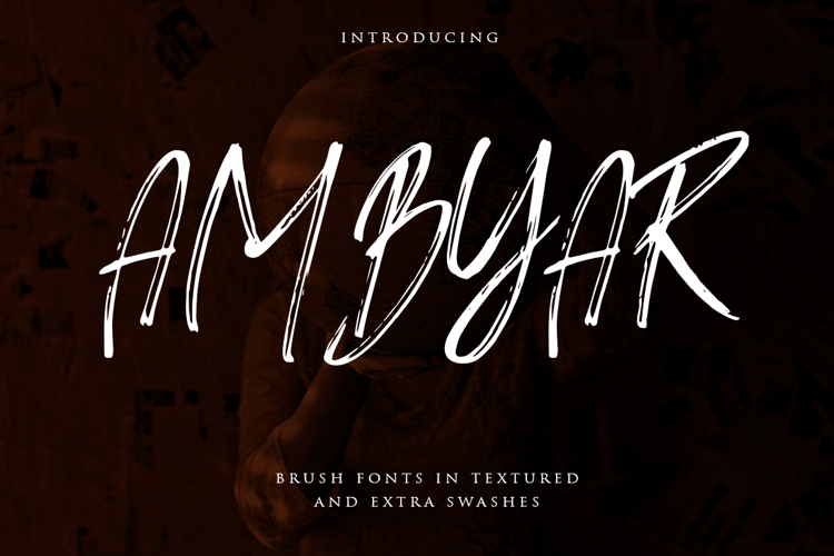 AMBYAR Brush Font