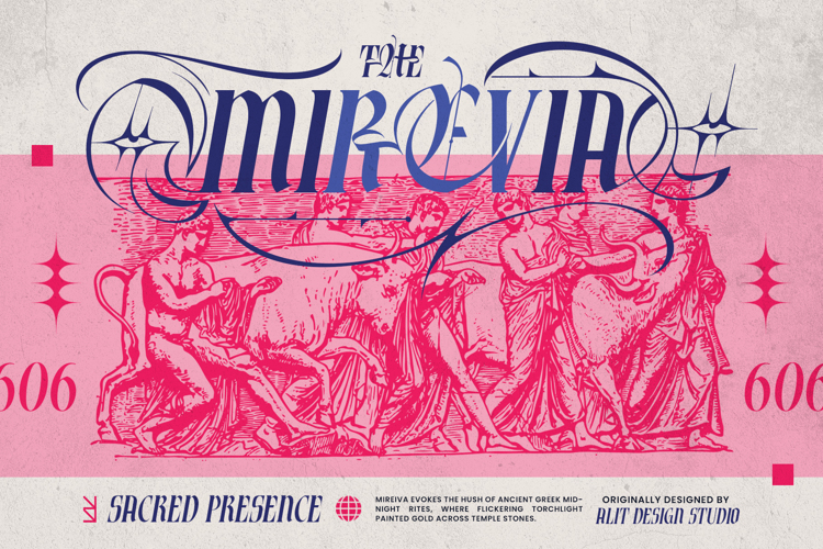 Preview of Bromora Font