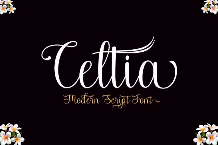 Celtia Script Font