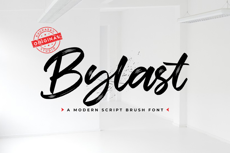 Preview of Bylast Font