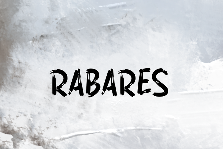 Rabares Font