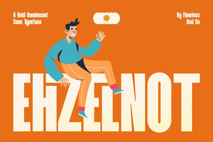 Preview of EHZELNOT Font
