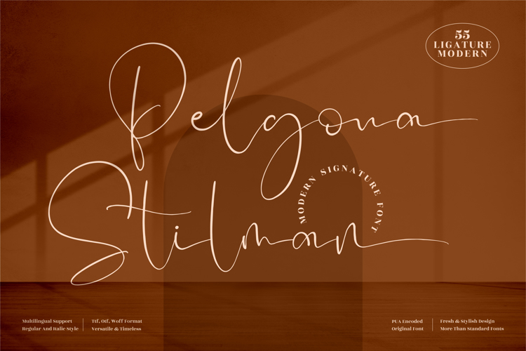 Pelgona Stilman Font