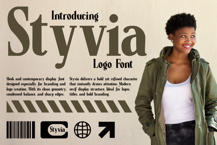 Preview of Styvia Font