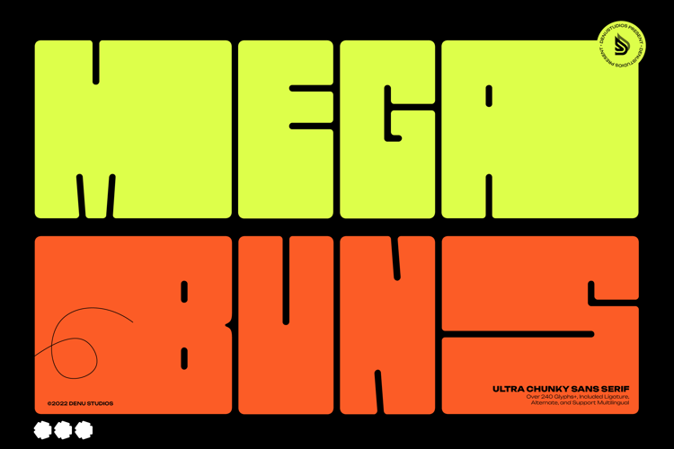 Mega Buns Font
